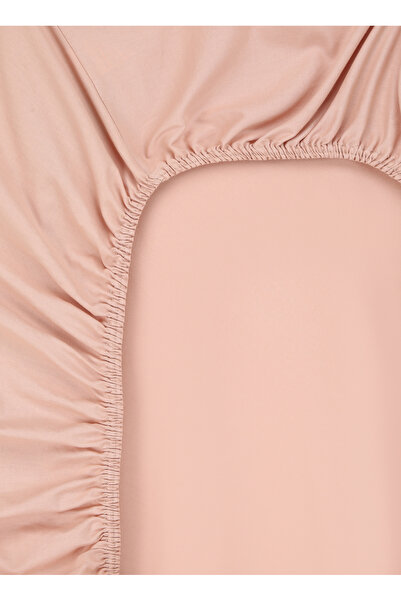 BOYNER EVDE Pembe Fıtted Çarşaf JASMİNE TK LASTİKLİ ÇARŞAF PEMBE