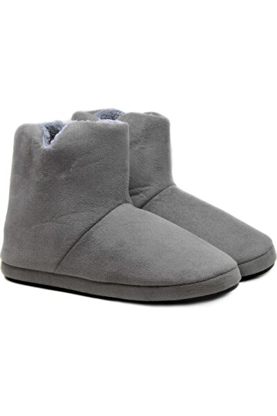 buci Мъжки домашни чехли Redplay в сиво - Домашни обувки