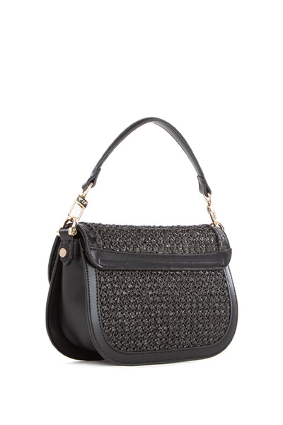 V73 Siyah Kadın 7x23x16 cm El Çantası73BS7Q103 1