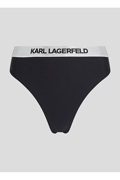 Karl Lagerfeld Siyah Kadın Bikini Alt 240W2217