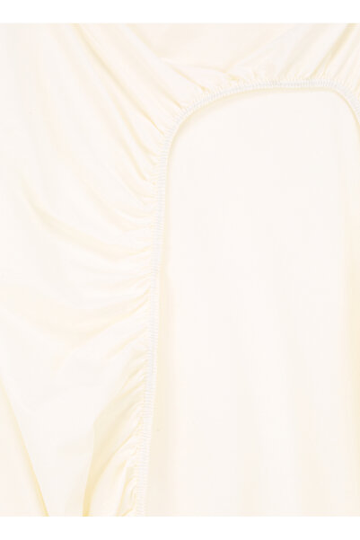 BOYNER EVDE Ekru Fıtted Çarşaf JASMİNE TK LASTİKLİ ÇARŞAF EKRU