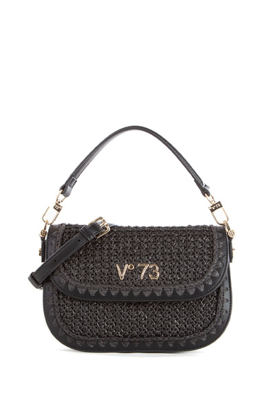 V73 Siyah Kadın 7x23x16 cm El Çantası73BS7Q103 1