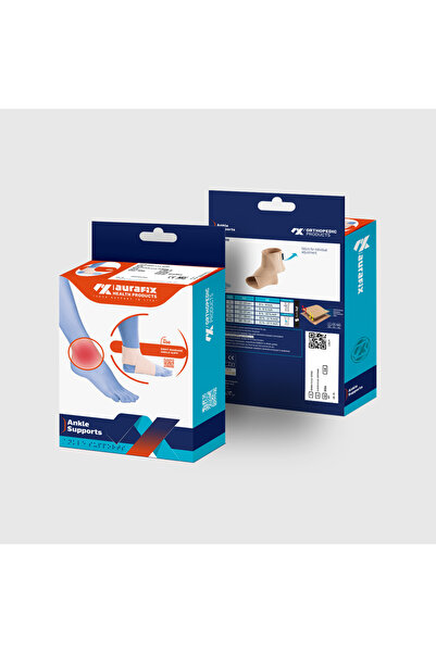 Aurafix Sekiz Bandajı Ortopedik Ayak Bilekliği Alçı Sonrası Ayak Bileği Ağrısı Pamuklu