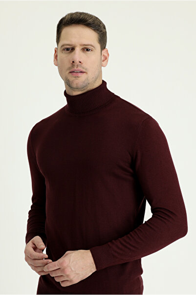 Kiğılı Pulover din bumbac cu decolteu cu croiala regulata