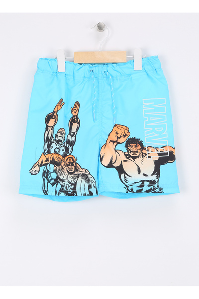 name ıt Mavi Erkek Çocuk Şort Mayo NKMMAKAVEL MARVEL SWIMSHORTS MAR