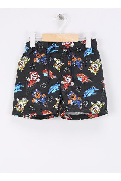 name ıt Name İt Lacivert Erkek Çocuk Şort Mayo NMMMOTI PAWPATROL LONG SWIMSHO...
