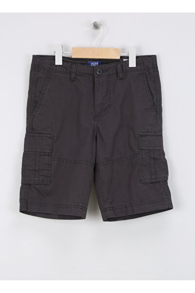 Jack & Jones Junior Normal Bel Normal Füme Erkek Şort JPSTCOLE JJCAMPAIGN SHORT JNR