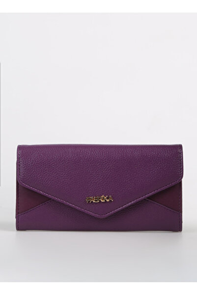 Fabrika Mor Kadın 20x10x3 cm Deri Cüzdan FRKBYN 511