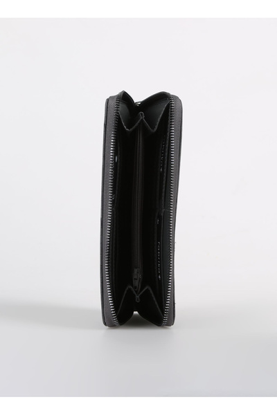 Fabrika Gri Kadın 19x10x3 cm Deri CüzdanFRKBYN 510