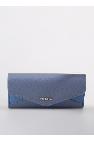 Fabrika Mavi Kadın 20x10x3 cm Deri CüzdanFRKBYN 511