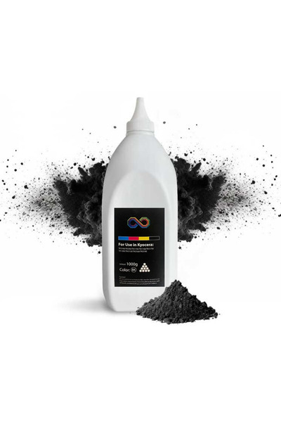 KYOCERA TK-1110/TK-1120/TK-6108/TK1150/TK3160 yazıcı uyumlu siyah Universal Toner Tozu 1 Kilo Kyocera serisi