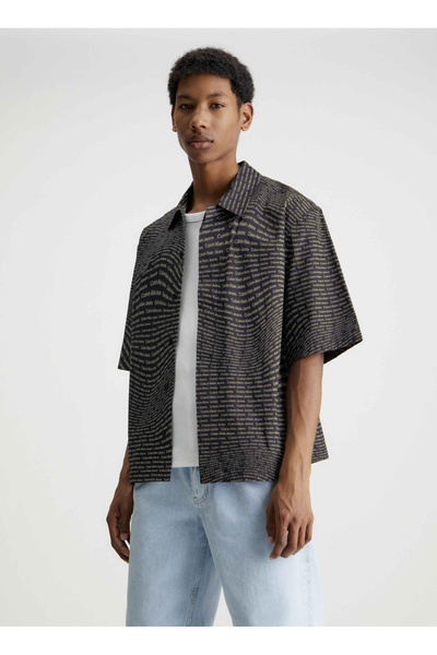 Calvin Klein WARP LOGO AOP SS SHIRT