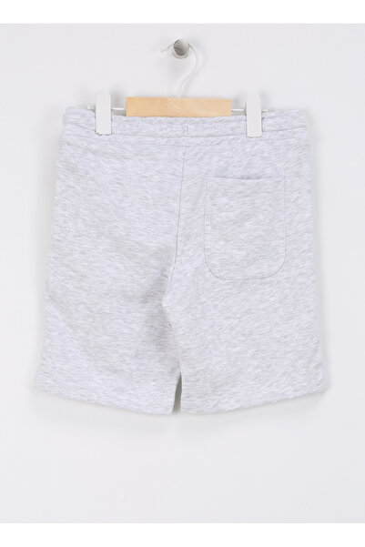 Jack & Jones Bağlamalı Bel Normal Beyaz Erkek Çocuk Şort JPSTJOSH SWEAT SHORTS AMT JNR