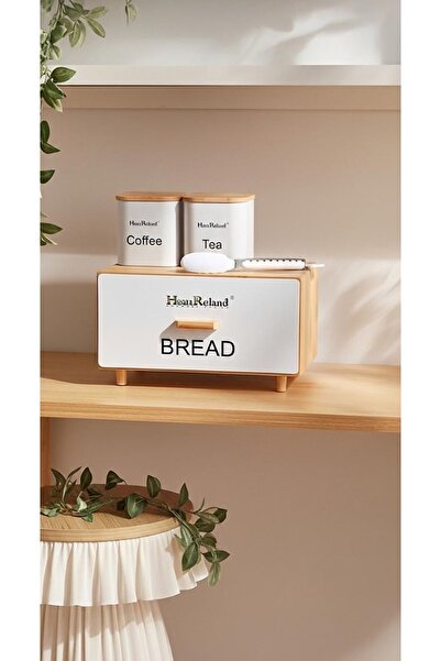 Generic Aisha bread box with storage jars