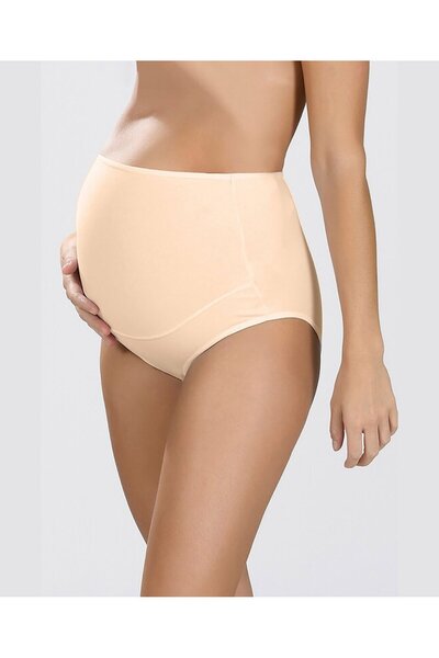 İntive Lingerie Chiloți de maternitate NBB cu talie înaltă 100% bumbac (negru, nud, alb)-540