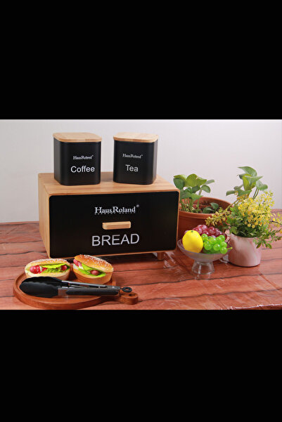 Generic Aisha bread box with storage jars