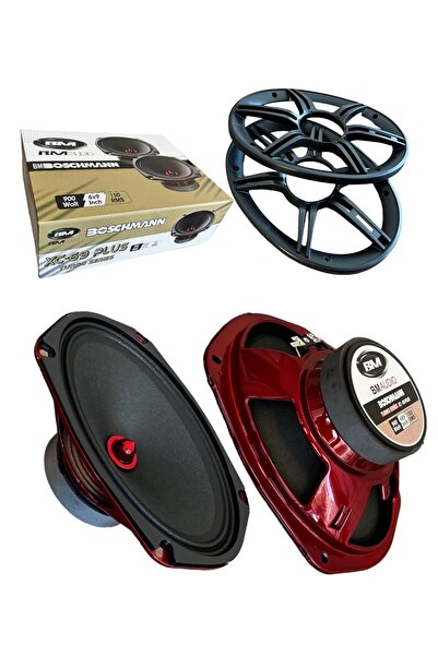 HİFİAUDİO Boschmann Turbo Serisi Oval Midrange Hoparlör Takımı ( 900 Watt 150...