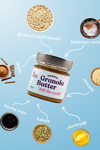 FRO 4-Piece Granola Butter - Original 2Xcitrus Crackers, Grapey Walnut Biscotti Package Healthy Snack