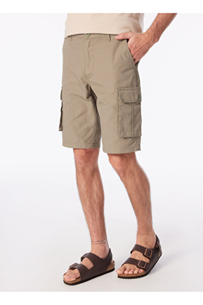 People By Fabrika Açık Haki Erkek Kargo Şort SPBF4SM-SHT5085