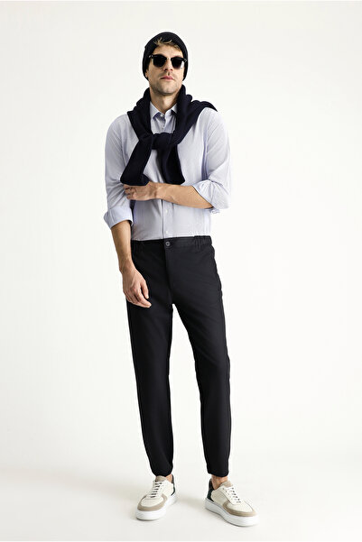 Kiğılı Плътно прилепващи панталони от канвас/чино - еластична талия