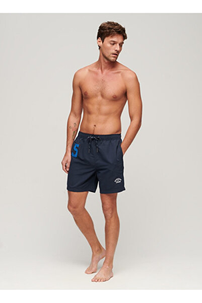 SUPERDRY Lacivert Erkek Şort Mayo M3010235AZRN_VINTAGE POLO 17 SWIM