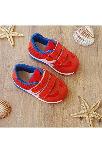 SKY MODA Unisex Bebek İlk Adım Ortopedik Kaymaz Taban Spor Ayakkabı