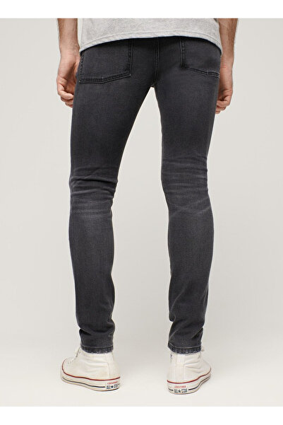 SUPERDRY VINTAGE SKINNY JEANS Normal Bel Skinny Fit Siyah Erkek Denim Pantolon M7010890A2GK