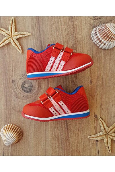 SKY MODA Unisex Bebek İlk Adım Ortopedik Kaymaz Taban Spor Ayakkabı