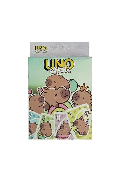 Asilbebe Uno Capybara Eşleştirme Sayı Kartları