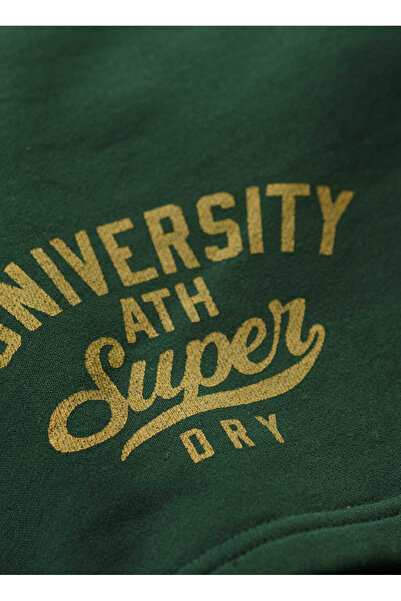 SUPERDRY Rahat Koyu Yeşil Erkek Şort M7110437A27E_ATHLETIC COLL GRAPHIC