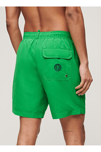 SUPERDRY Yeşil Erkek Şort Mayo M3010235AGBY_VINTAGE POLO 17 SWIM