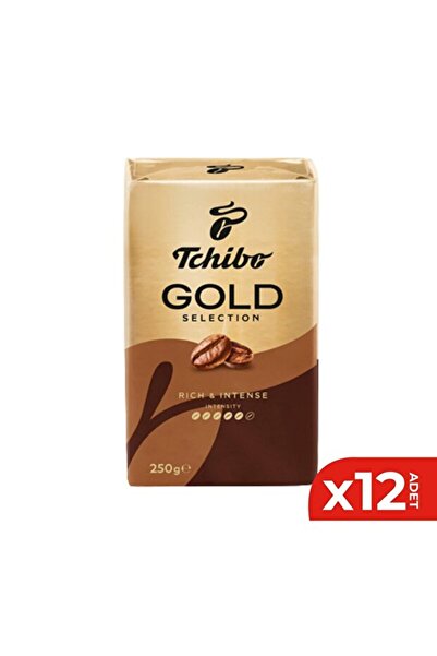 Tchibo Gold Selection Öğütülmüş Filtre Kahve 250 gr x 12'li