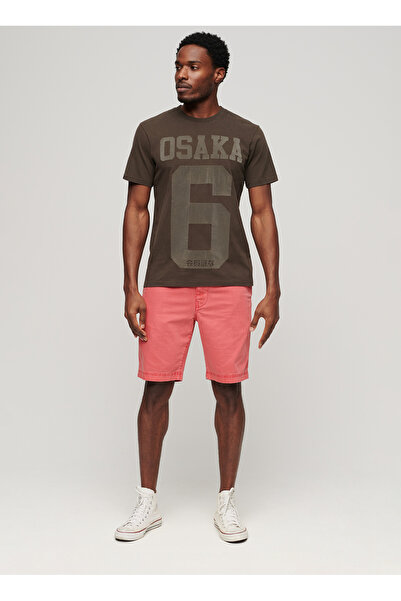 SUPERDRY Normal Pembe Erkek Şort M7110397A01R_VINTAGE INTERNATIONAL