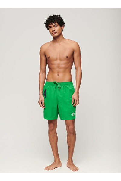 SUPERDRY Yeşil Erkek Şort Mayo M3010235AGBY_VINTAGE POLO 17 SWIM