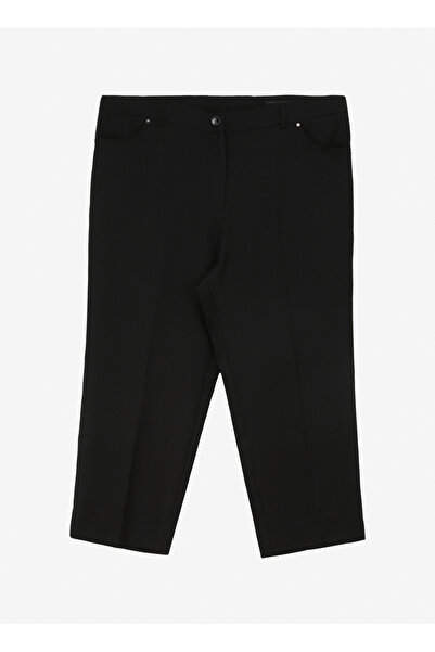 Selen Normal Bel Normal Siyah Kadın Pantolon 24YSL5162-BB