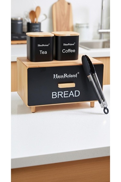 Generic Aisha bread box with storage jars