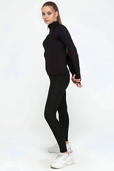 EXMOOR Női leggings fekete magas derekú női alkalmi és sport leggings