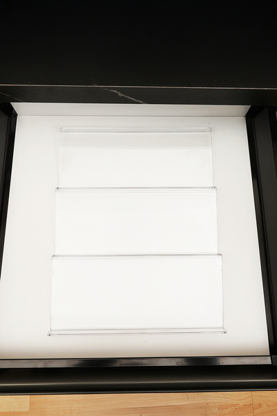 color house 3 قطع منظم للأدراج - حامل للمطبخ، 30.5 سم * 13 سم، بدون مرطبانات - Z305