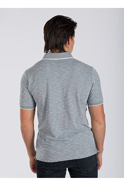 Lee Cooper Mavi Erkek Polo T-Shirt 242 LCM 242027 NEW JAKE PASTEL MAVİ