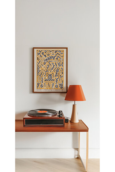 Push Studio Urban Energy 3 Poster Set - Doğal Ahşap Çerçeveli Tablo 3'lü Set
