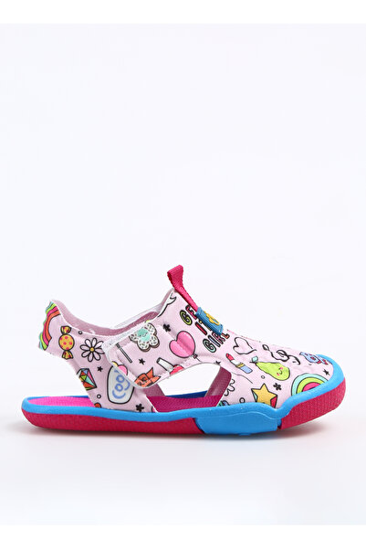 Dudino Kız Çocuk Queen Desenli Sandalet Pop 2c85c407