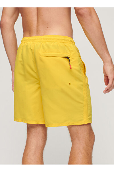 SUPERDRY Sarı Erkek Şort Mayo M3010236ASWR_SPORT GRAPHIC 17 SWIM