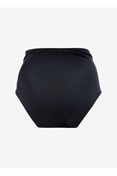 Fabrika Siyah Kadın Yüksek Bel Bikini Alt 24-MERLO