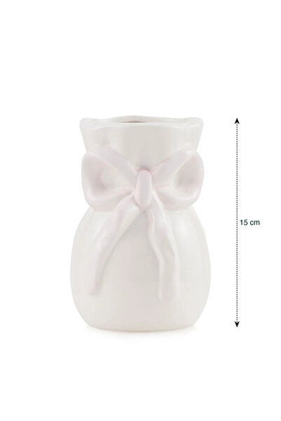 LC Waikiki LCW HOME Fiyonk Detaylı Dekoratif Vazo 15 cm