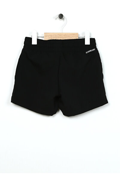 adidas Siyah Erkek Çocuk Diz Üstü Lastikli Düz Şort HR4236 B CLUB 3S SHORT