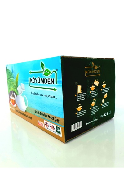 KÖYÜMDEN ÇAY KÖYÜMDEN DEMLİK POŞET ÇAY /3KG-20GR/ 150 ADET 3000GR
