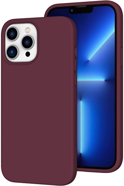 HyperAge iPhone 14 PRO Kılıf İçi Kadife Kamera Yükseltili Lansman Silikon Kap...