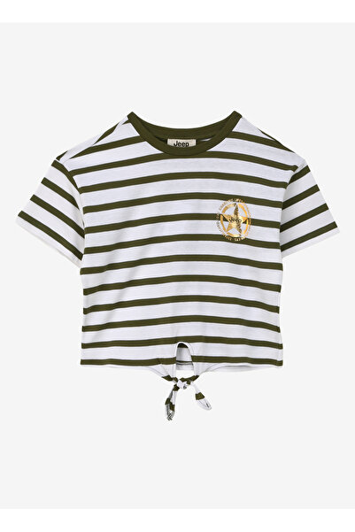 Jeep Çok Renkli Kız Çocuk T-Shirt C4SG-TST4010