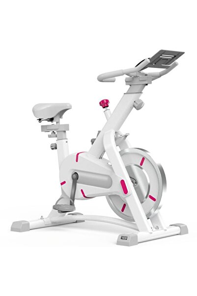 Raiden PB-01 Beyaz Koşu Kondisyon Bisikleti Spin Bike Dikey Egzersiz Ev Koşu ...