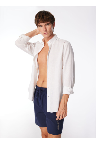 Discovery Expedition Lacivert Erkek Şort Mayo D4SM-MY3821